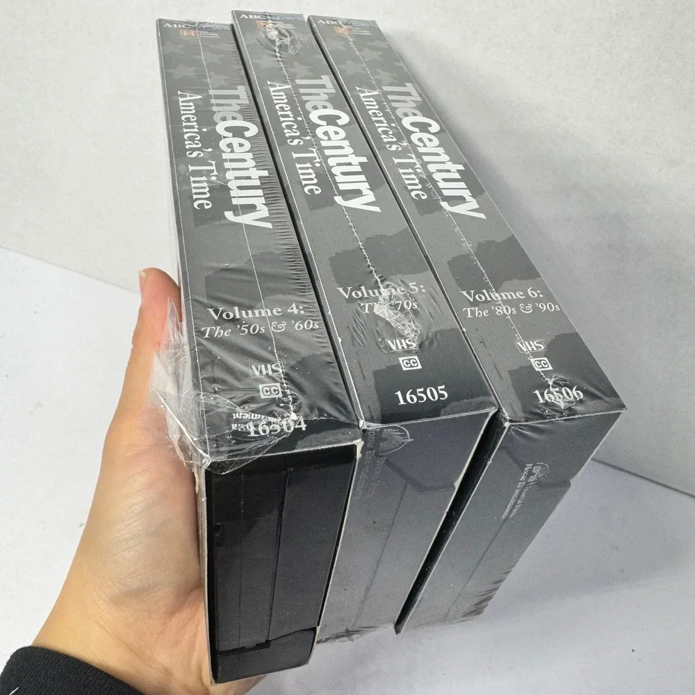 The Century America's Time with Peter Jennings 6 Volume VHS Box Set Vintage 1999